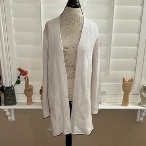 Nic+Zoe Subtle Stitch Cardigan Cream